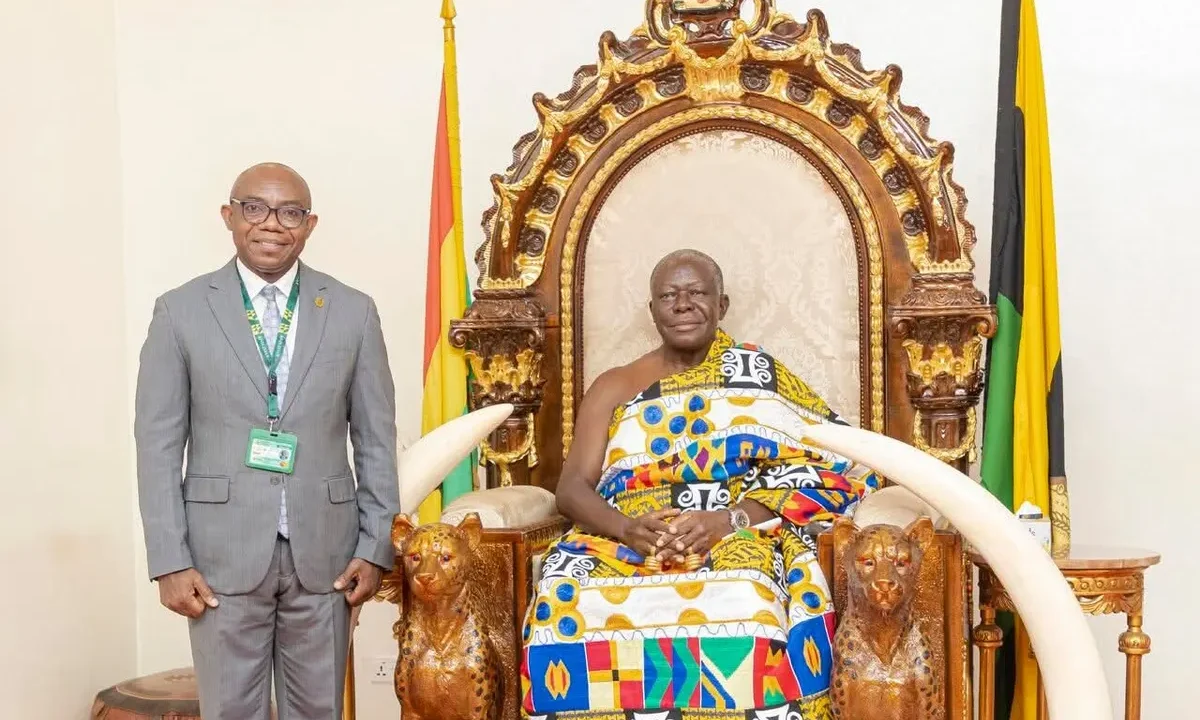 Otumfuo pledges full support for new KNUST Vice Chancellor