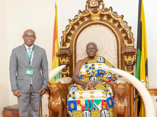 Otumfuo pledges full support for new KNUST Vice Chancellor