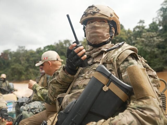 Peru cracks down on illegal gold mining in Amazon reserve with military show of force