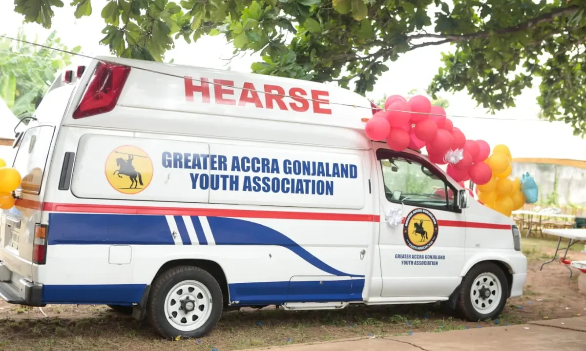 President Mahama donates hearse to Greater Accra Gonjaland Youth Association