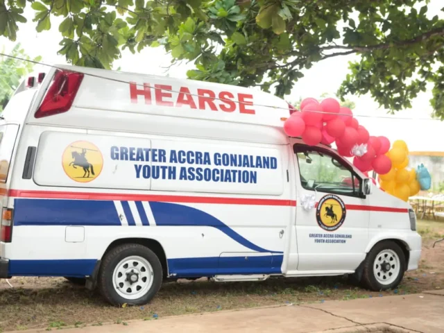 President Mahama donates hearse to Greater Accra Gonjaland Youth Association