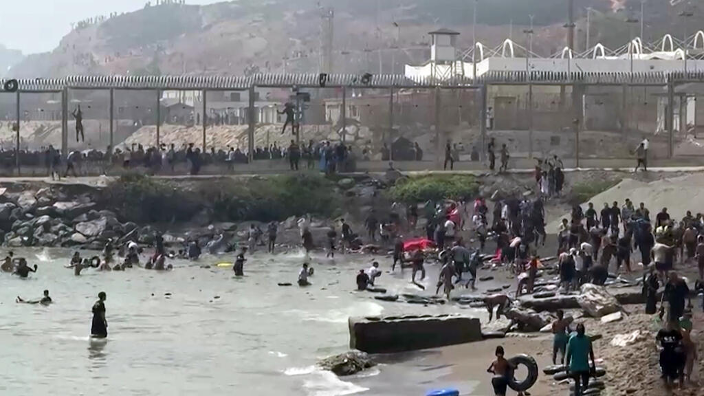 Spain installs floating barrier in Ceuta after deadly migrant rush