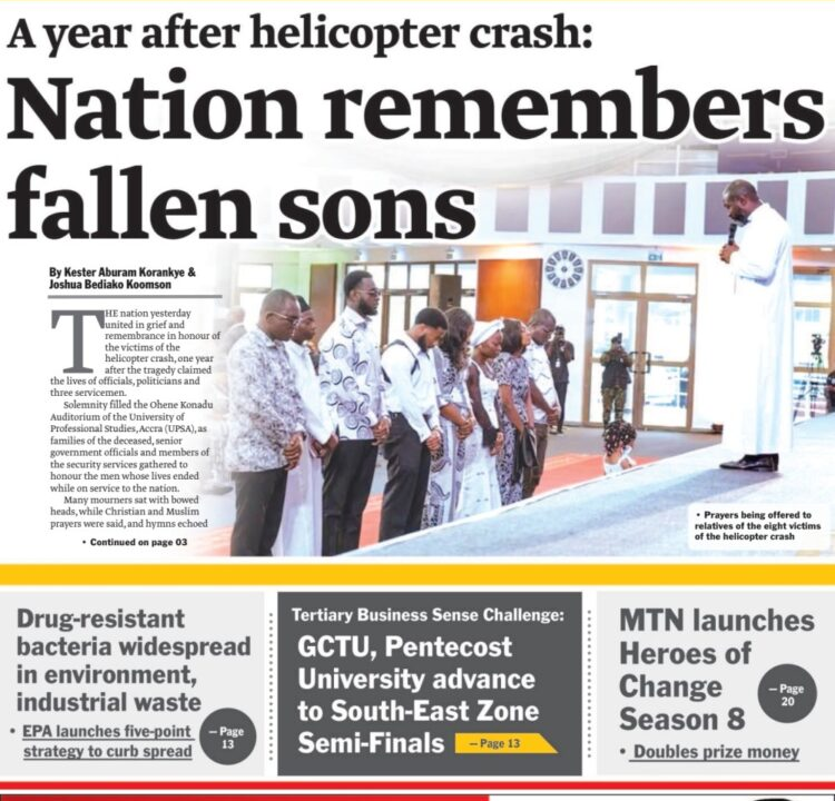 Today’s front pages: Friday, August 7, 2026