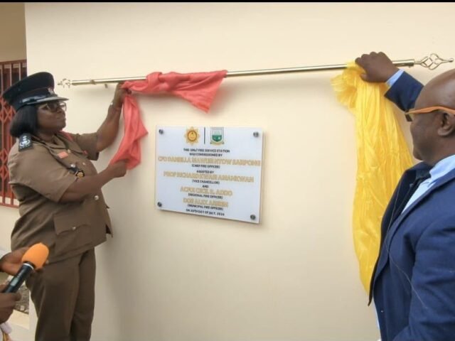UMaT hands over new Fire Station to GNFS to address surge in fire incidents in Tarkwa