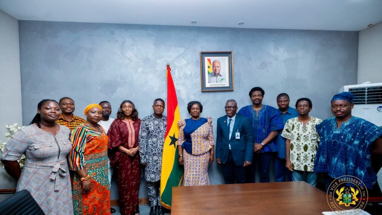 Writers must tell Africa’s story through literature and local languages – Vice President to PAWA Ghana delegation