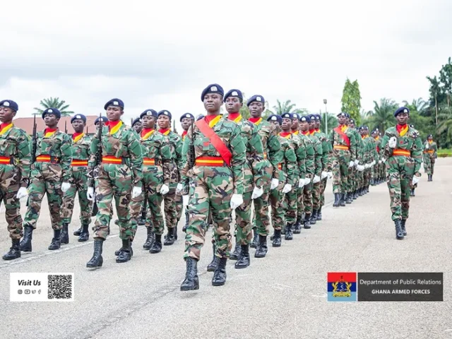 2,000 GAF recruits pass out after six months of intensive basic military training