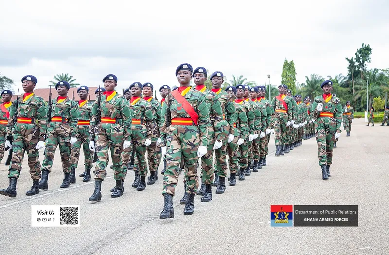 2,000 GAF recruits pass out after six months of intensive basic military training