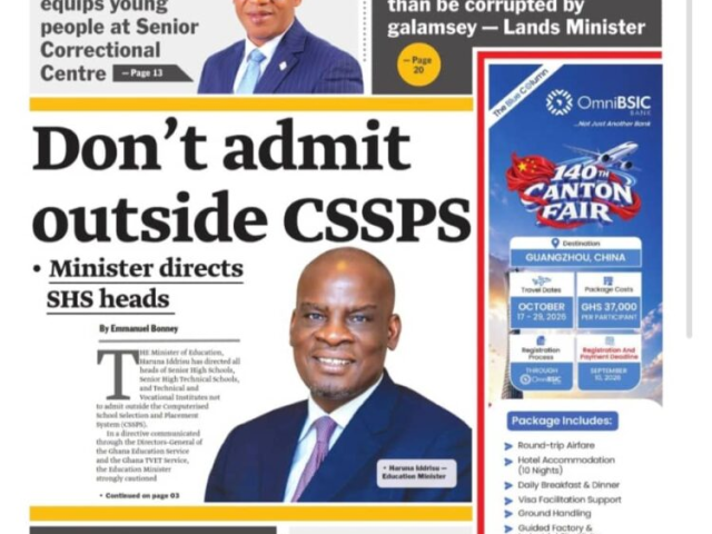 Today’s front pages: Monday, September 7, 2026