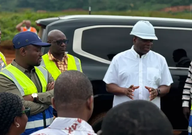 Agbodza urges contractors to speed up work on Accra-Kumasi Bypass
