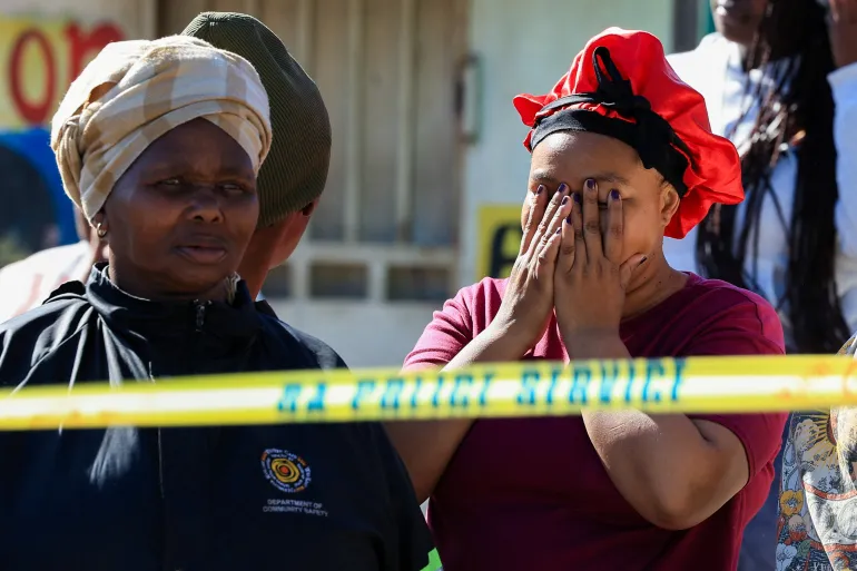 At least 27 people killed in two shootings in South African township