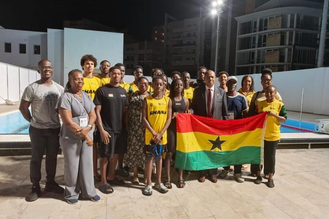 Ghana Ambassador hails Team Ghana efforts after Zone II Swimming Championships