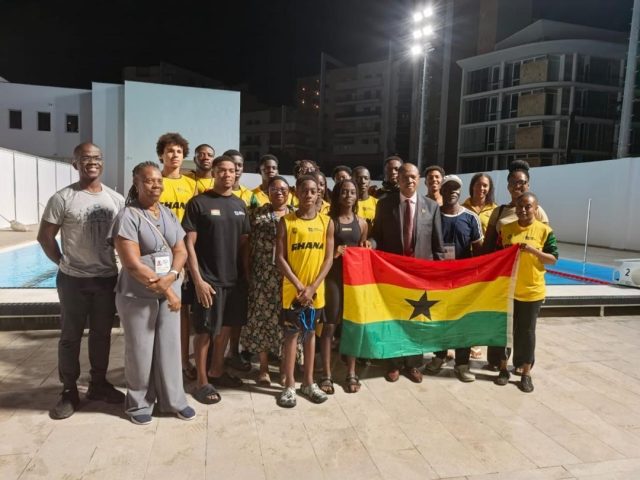 Ghana Ambassador hails Team Ghana efforts after Zone II Swimming Championships