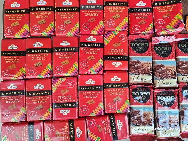 Chocolate made in Ghana