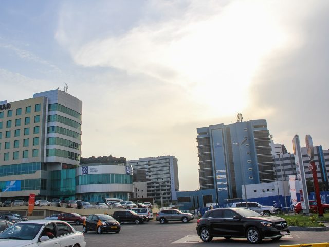 The Accra skyline