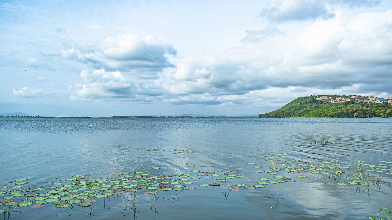 Weija Dam, west of Accra, near the area hardest hit by the 1939 earthquake