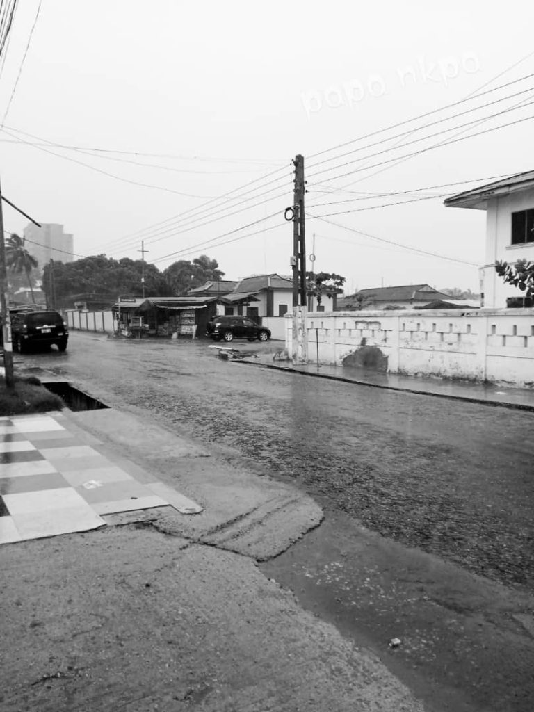 A rainy day in Accra