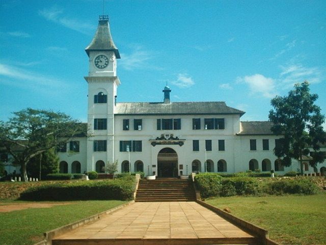 The administration block of Achimota School