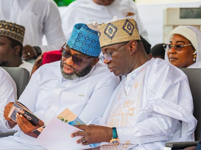 Amin Adam celebrates Prof. Alhassan Musah on appointment as KAAF University Vice-Chancellor