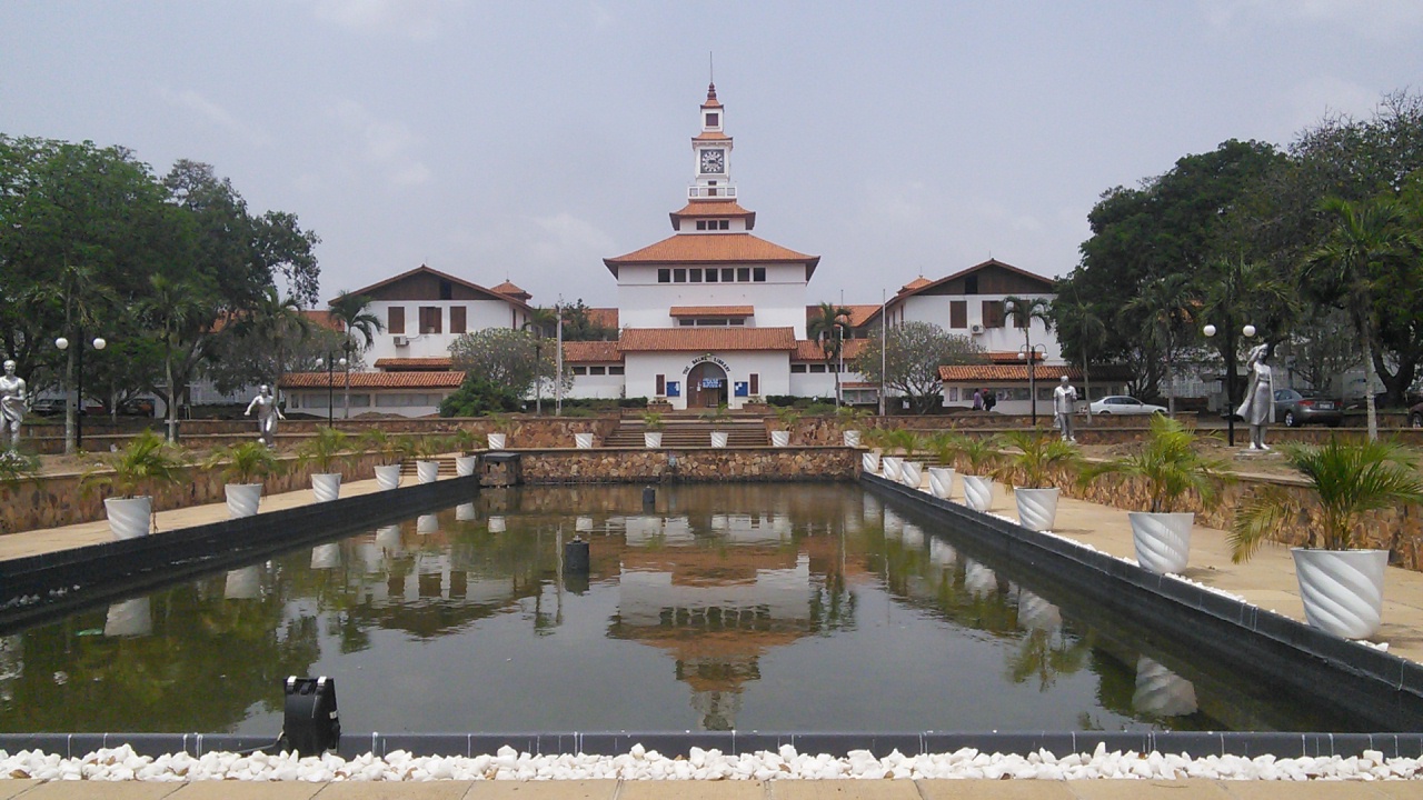The Balme Library at the University of Ghana