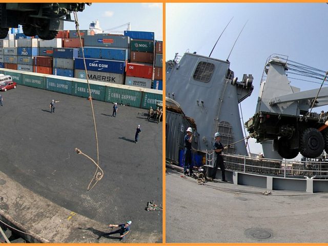 Ships at Tema Harbour