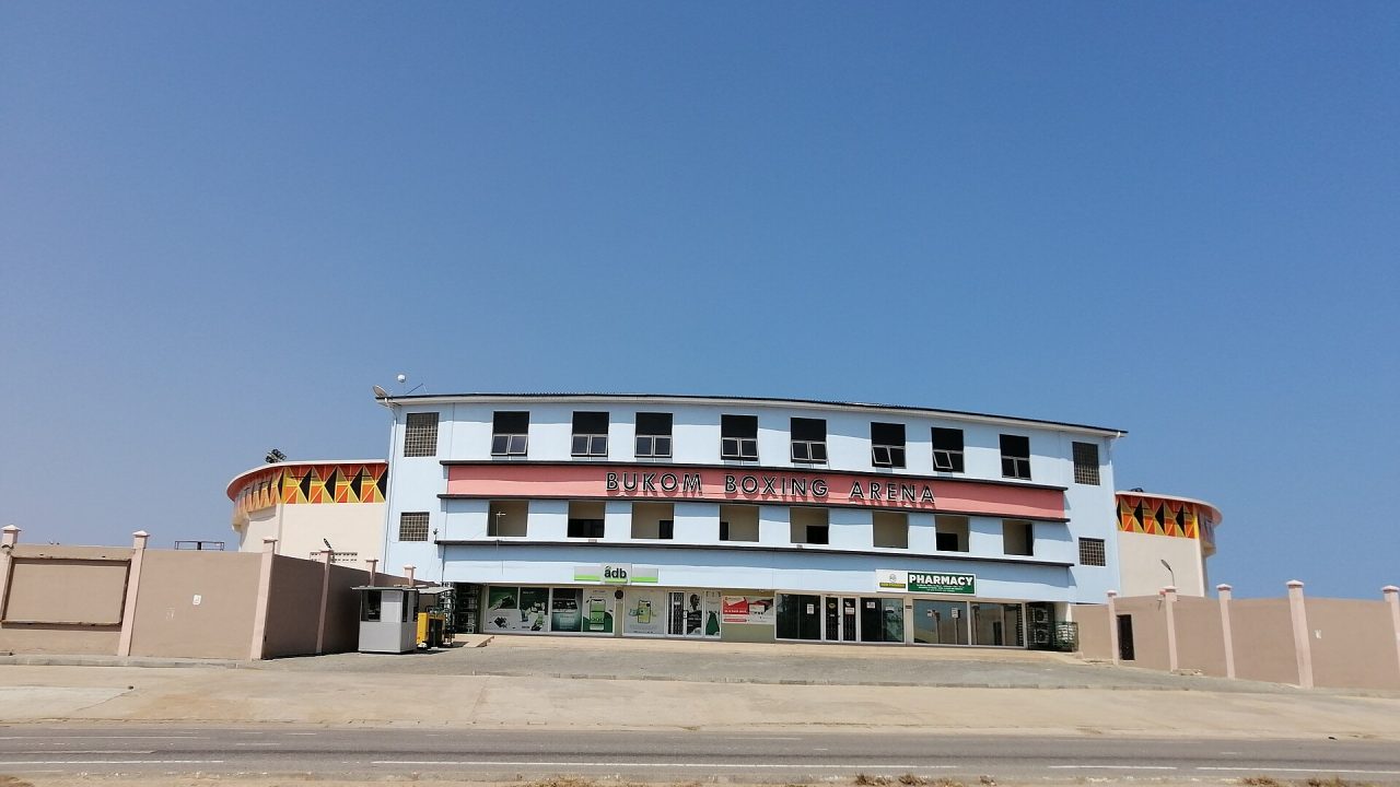 The Bukom Boxing Arena in Accra