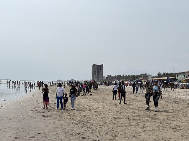 Labadi beach in Accra