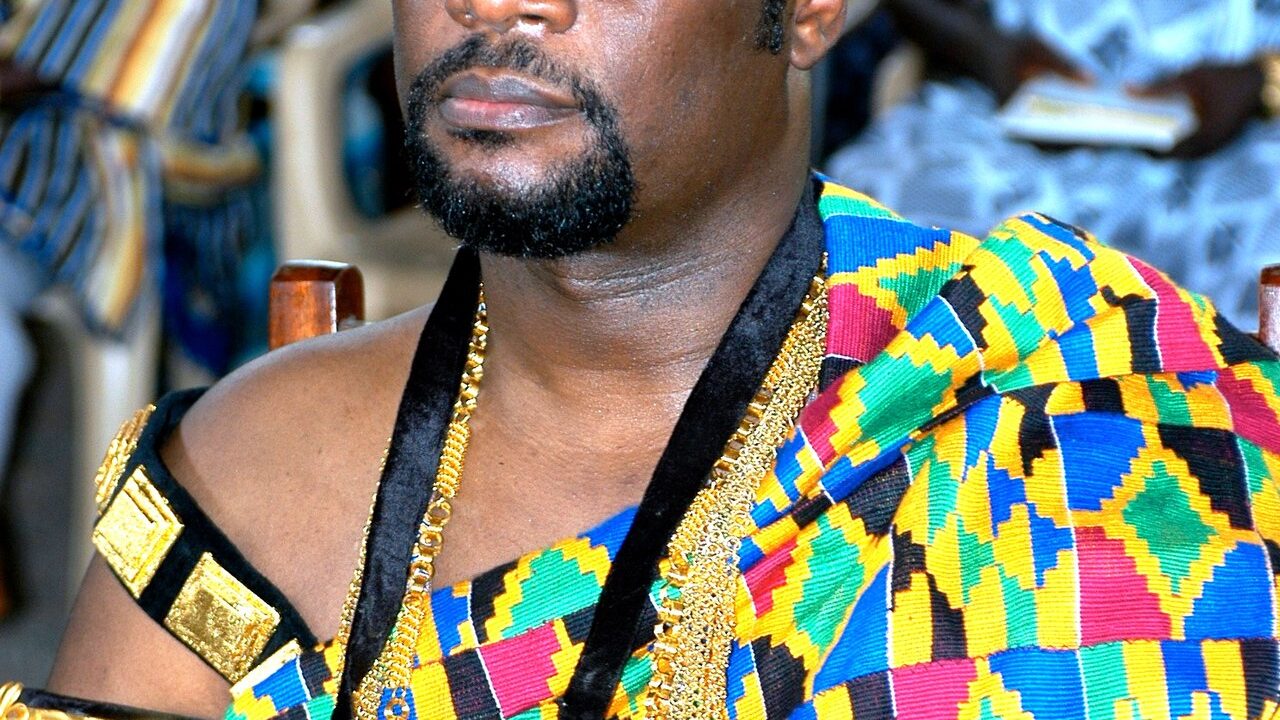 Nene Adamtey I at a durbar in Dodowa