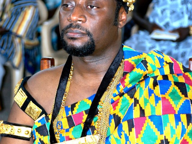 Nene Adamtey I at a durbar in Dodowa