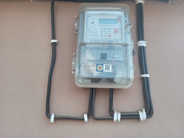 An ECG prepaid meter