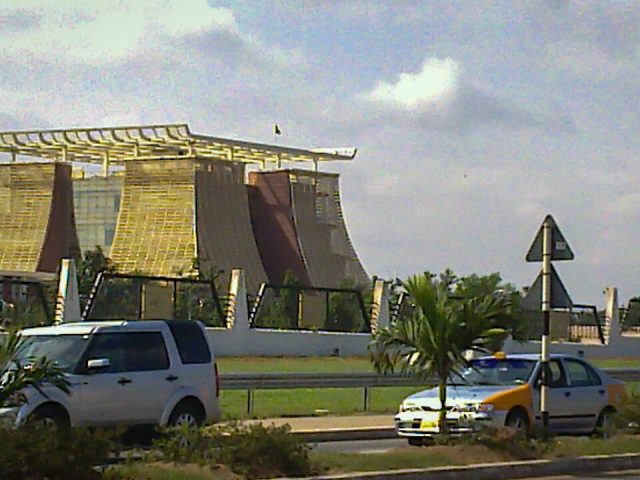 Flagstaff House, now Jubilee House, the presidential palace in Accra