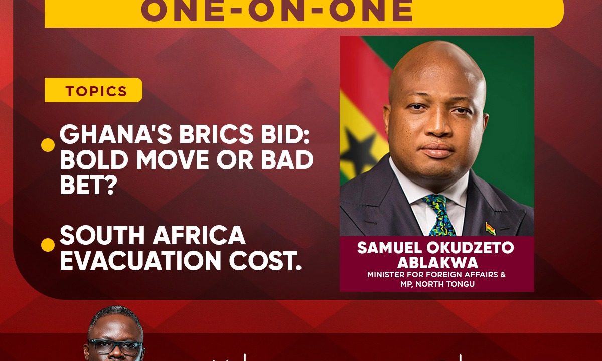 Ablakwa to face Newsfile questions on BRICS bid and GH¢49.7m evacuation cost