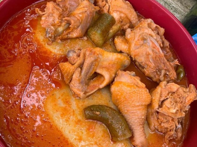 Fufu and light soup