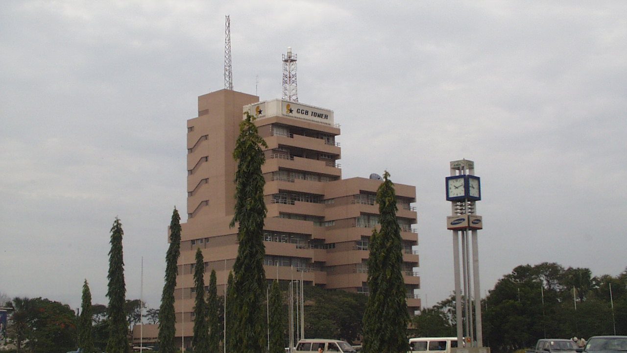 A Ghana Commercial Bank building in Accra