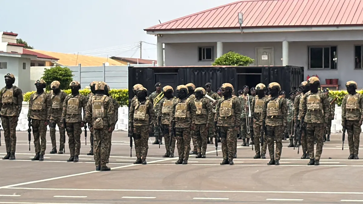 20 Ghana Armed Forces personnel graduate from Special Operations Course after 9 months of intensive training