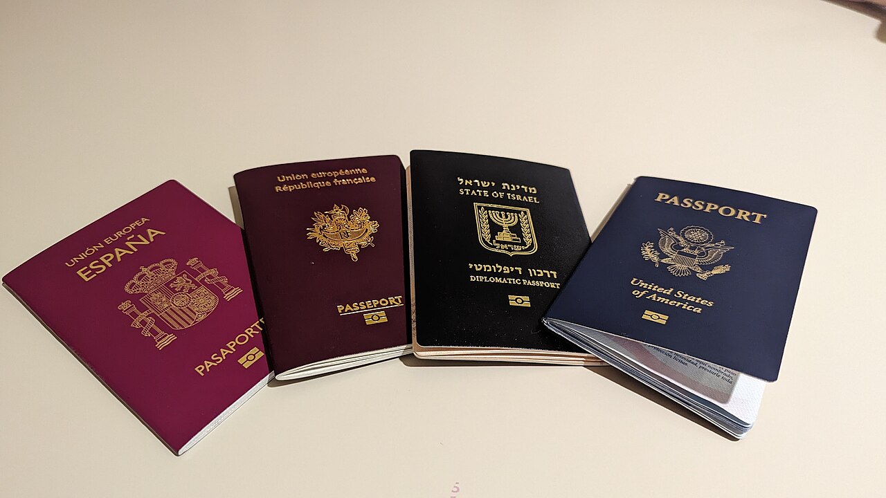 Passports from different countries