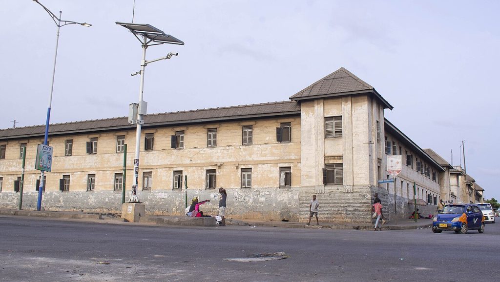 The Accra Central Police Station