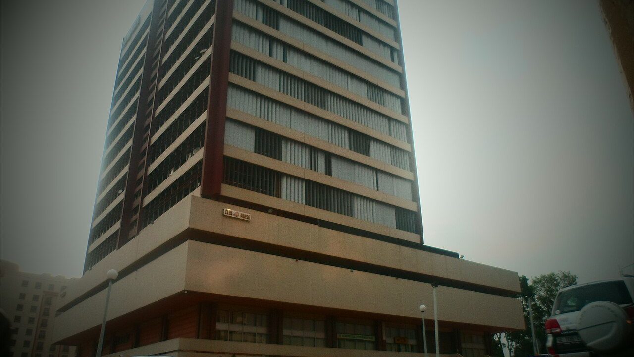Cedi House, a landmark office building in Accra