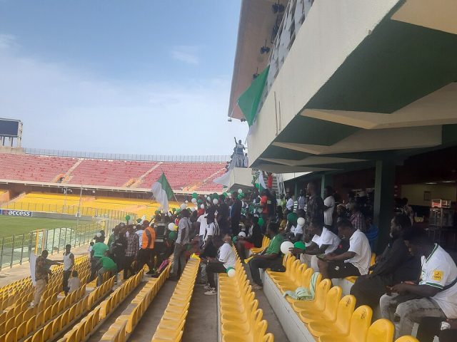 The Accra Sports Stadium, home ground of Great Olympics