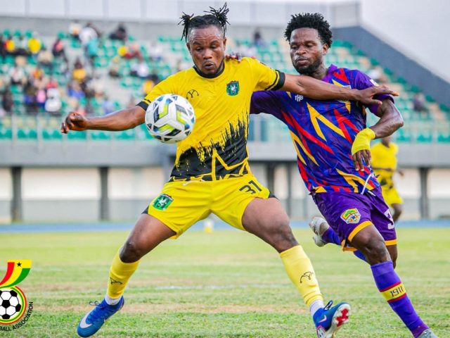 GPL 26/27: Hearts pip Holy Stars to go top of the table after 3rd consecutive win