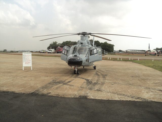 A Ghana Air Force Harbin Z-9EH helicopter