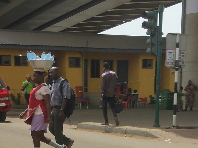 Ghana National Fire Service station at Circle, Accra