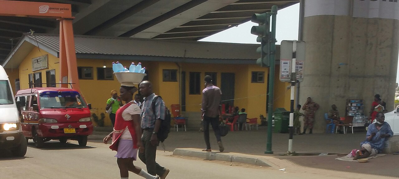 Ghana National Fire Service station at Circle, Accra
