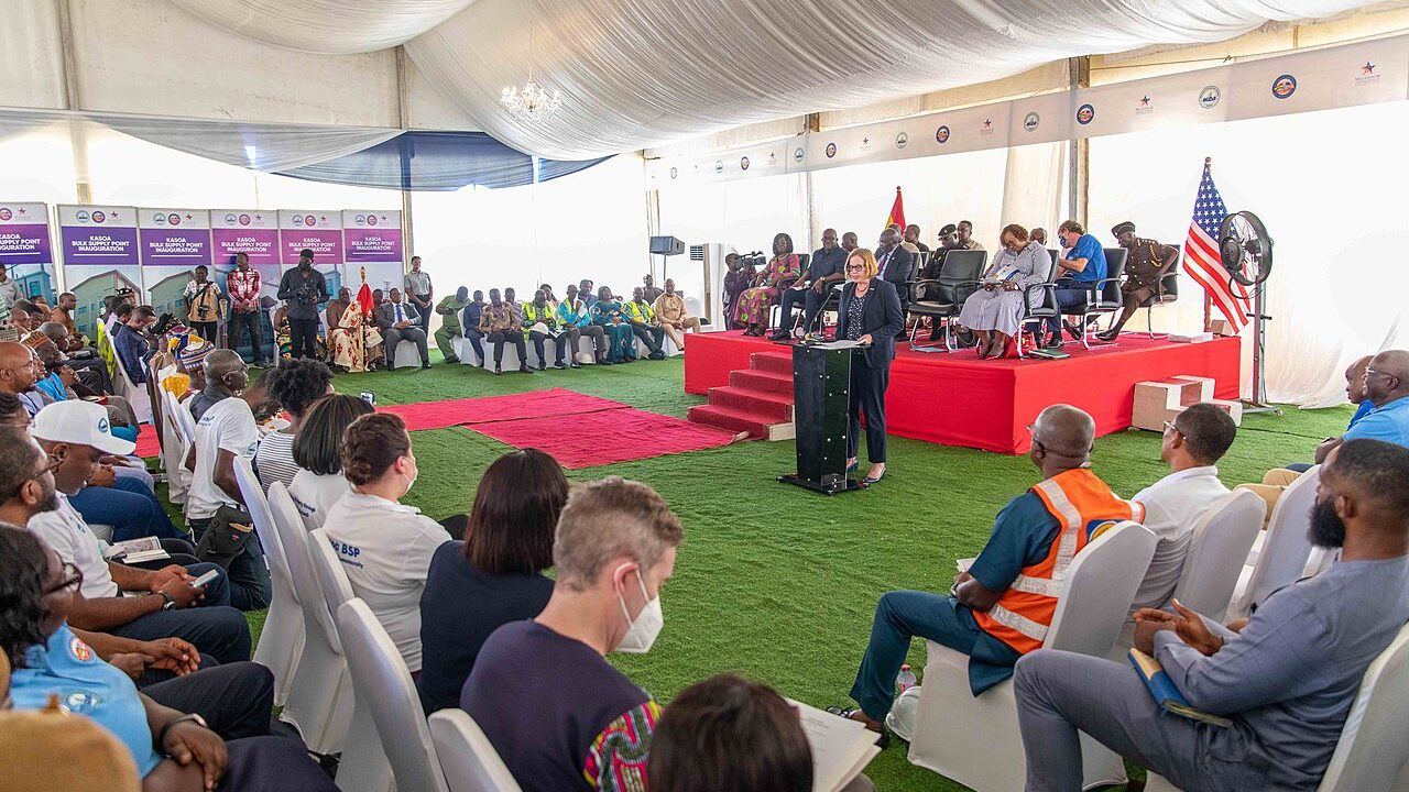An event in Kasoa