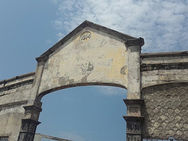 The 1914 colonial building of the old Kingsway store in Accra