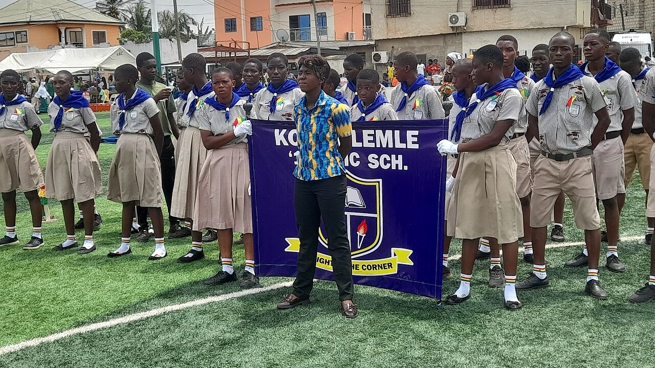 Pupils of Kokomlemle Basic School