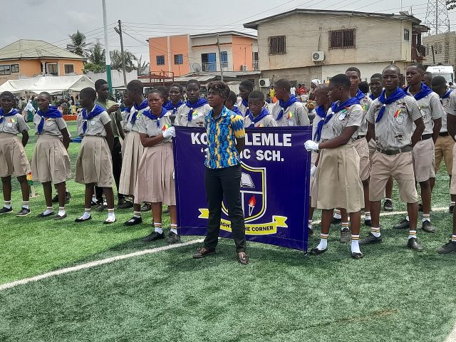 Pupils of Kokomlemle Basic School