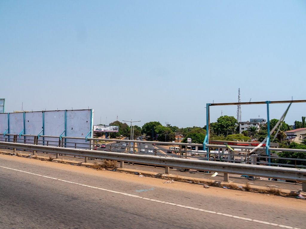 The Ring Road flyover near Kokomlemle
