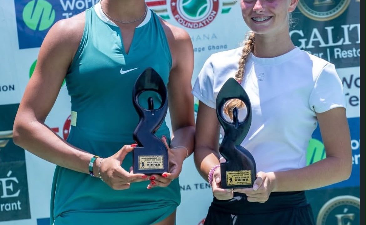 J100 Accra Doubles Champions : Kolesolva/ Ndukwa, Agarwal/Patel seal title victories