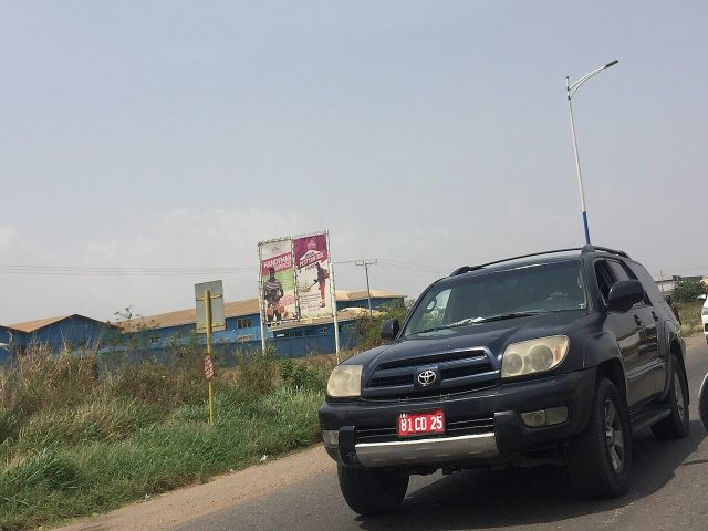 The Aflao road at Kpone