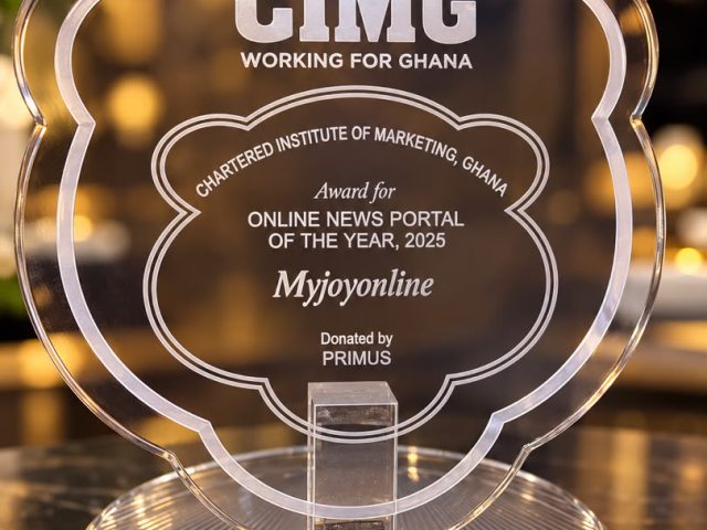 MyJoyOnline wins CIMG Online News Portal of the Year award 2025